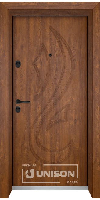 Входнa вратa Unison Optima 203p, Златен дъб