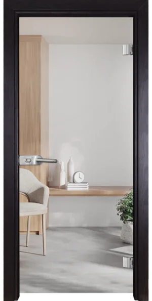 Стъклена врата Gama Basic 10, Венге
